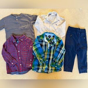 Bundle of 4T boys clothing